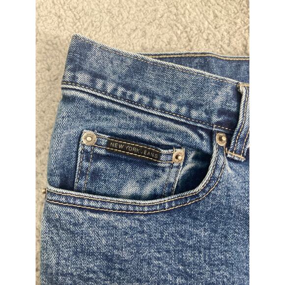 NY & Co. Jeans Women’s 10 Average Blue Denim Stretch Bootcut‎ Mid Rise - Picture 7 of 9